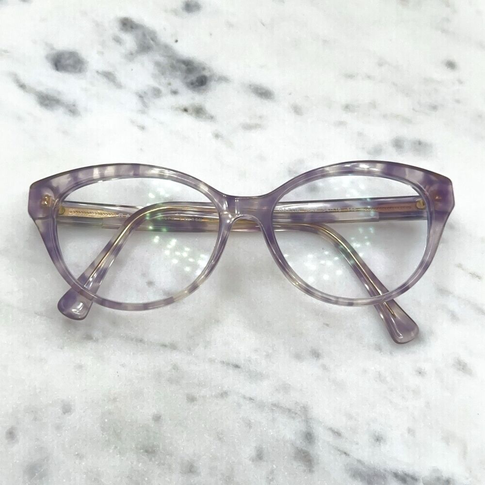 Ralph Lauren RA 7116 5849 Spotted Havana Lilac Eyeglasses Frames Only 54-16-145